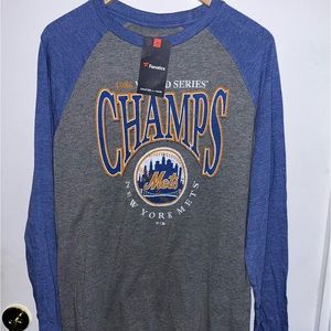 New York Mets Fanatics 1986 Champs Long Sleeve T Shirt